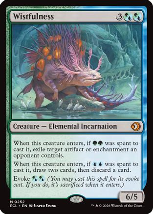 Lorwyn Eclipsed - (ECL-252) - Wistfulness Foil