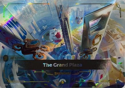 Riftbound Promotional Cards (293a/298): The Grand Plaza - Foil