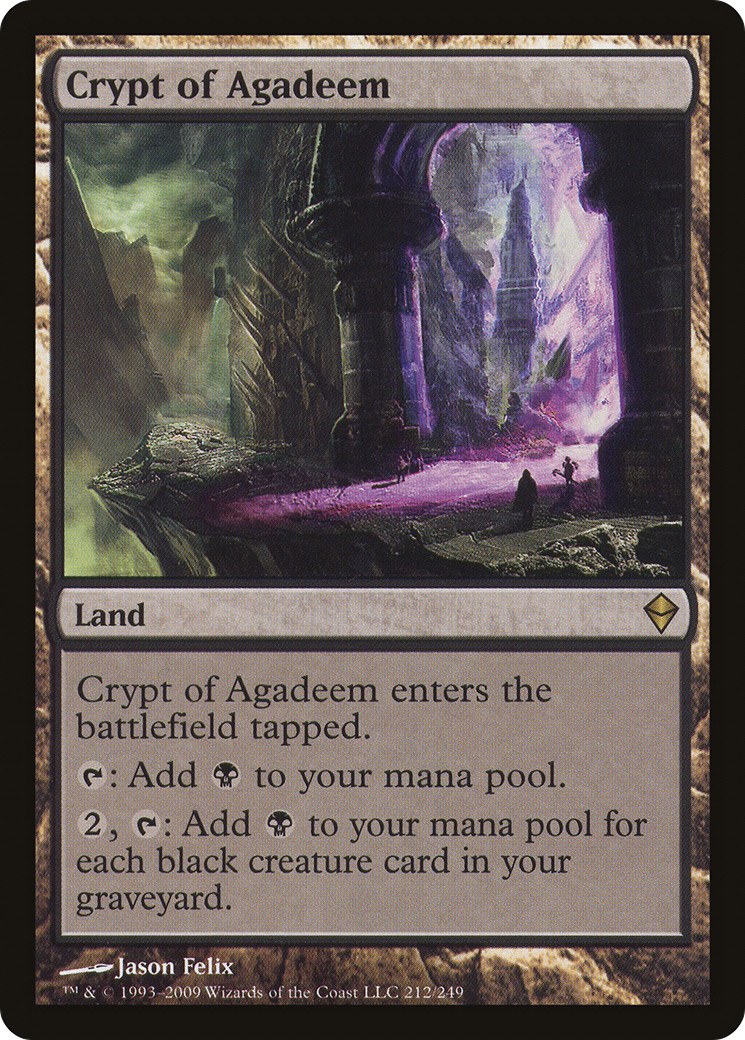 Zendikar - (ZEN-212) - Crypt of Agadeem
