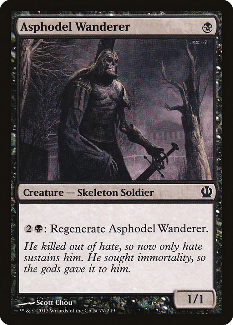 Theros - (THS-077) - Asphodel Wanderer