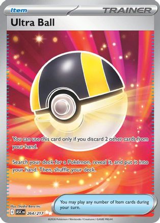 ME Ascended Heroes  264/217 Ultra Ball  - Holofoil - Ultra Rare