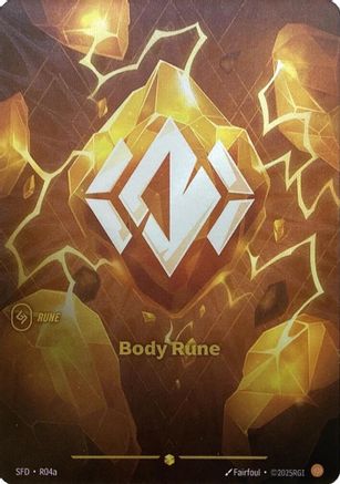 Spiritforged (R04a): Body Rune (Alternate Art) - Foil