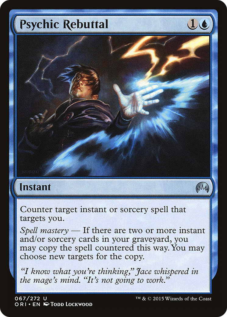 Magic Origins - (ORI-067) - Psychic Rebuttal