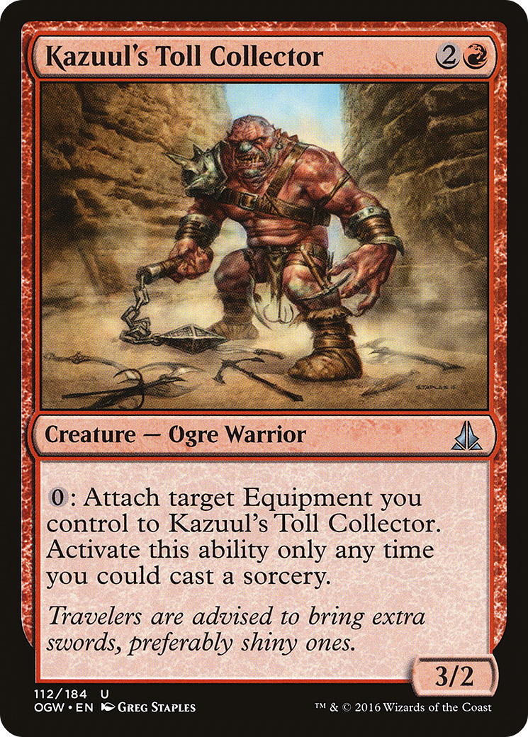 Oath of the Gatewatch - (OGW-112) - Kazuul's Toll Collector
