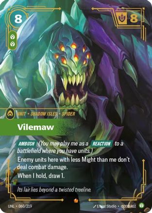 Unleashed (060/219): Vilemaw - Foil