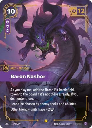 Unleashed (147a/219): Baron Nashor (Alternate Art) - Foil