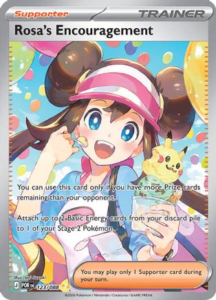 ME03 Perfect Order  123/088 Rosa's Encouragement  - Holofoil - Special Illustration Rare
