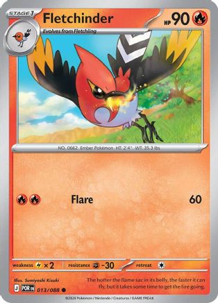 ME03 Perfect Order  013 Fletchinder  - Common