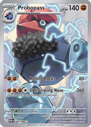 ME03 Perfect Order  096/088 Probopass  - Holofoil - Illustration Rare