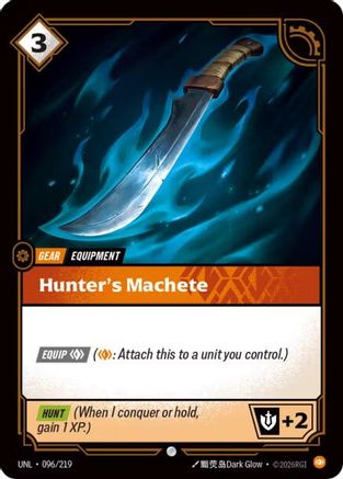 Unleashed (096/219): Hunter's Machete -
