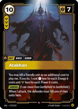 Unleashed (170/219): Atakhan - Foil