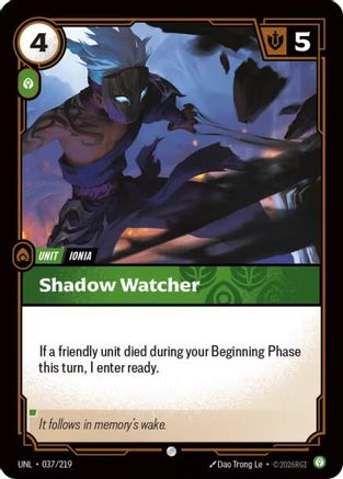 Unleashed (037/219): Shadow Watcher -