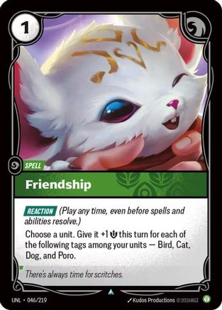 Unleashed (046/219): Friendship -