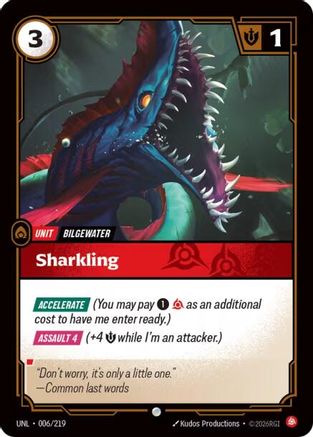 Unleashed (006/219): Sharkling -