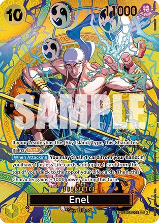 Adventure on Kamis Island  EB02-052 Enel (SP) (EB02-052)  - Foil - Super Rare