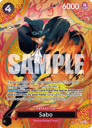 Adventure on Kamis Island  P-105 Sabo (P-105) (SP) (P-105)  - Foil - Promo