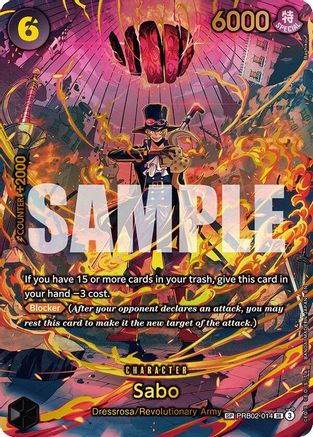 Adventure on Kamis Island  PRB02-014 Sabo (PRB02-014) (SP) (PRB02-014)  - Foil - Super Rare