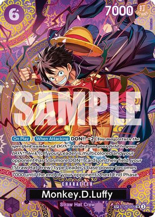 Adventure on Kamis Island  ST26-005 Monkey.D.Luffy (SP) (ST26-005)  - Foil - Super Rare