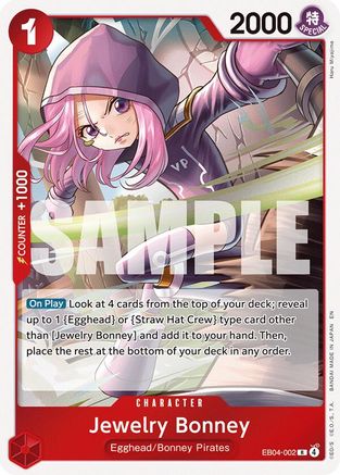 Adventure on Kamis Island  EB04-002 Jewelry Bonney (EB04-002) (EB04-002)  - Foil - Rare