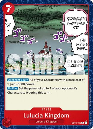 Adventure on Kamis Island  EB04-010 Lulucia Kingdom (EB04-010)  - Common
