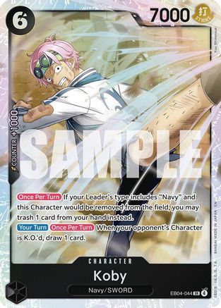 Adventure on Kamis Island  EB04-044 Koby (EB04-044) (EB04-044)  - Foil - Super Rare