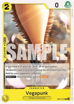 Adventure on Kamis Island  EB04-057 Vegapunk (EB04-057)  - Common