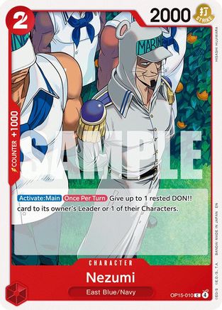 Adventure on Kamis Island  OP15-010 Nezumi (OP15-010)  - Common