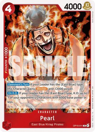 Adventure on Kamis Island  OP15-011 Pearl (OP15-011)  - Foil - Rare