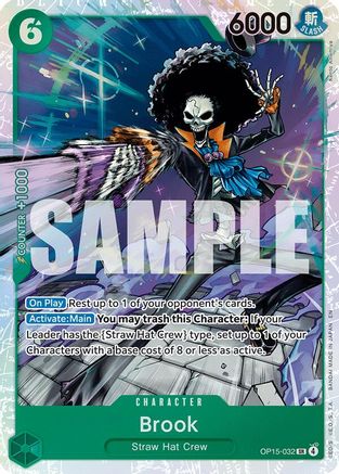 Adventure on Kamis Island  OP15-032 Brook (OP15-032) (OP15-032)  - Foil - Super Rare