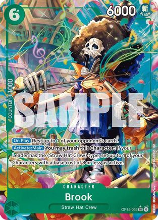 Adventure on Kamis Island  OP15-032 Brook (OP15-032) (Alternate Art) (OP15-032)  - Foil - Super Rare
