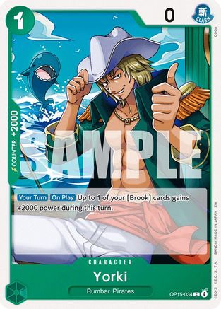 Adventure on Kamis Island  OP15-034 Yorki (OP15-034)  - Common