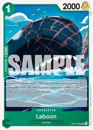 Adventure on Kamis Island  OP15-035 Laboon (OP15-035)  - Uncommon