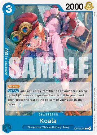 Adventure on Kamis Island  OP15-044 Koala (OP15-044)  - Common