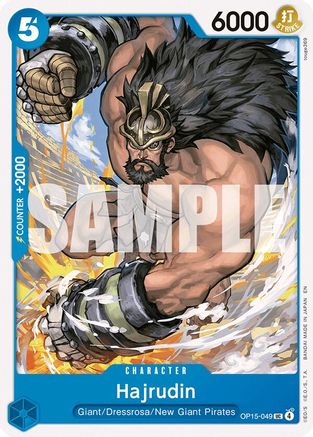 Adventure on Kamis Island  OP15-049 Hajrudin (OP15-049)  - Uncommon