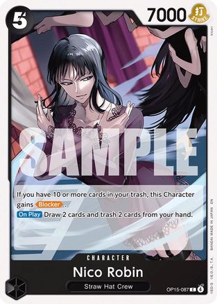 Adventure on Kamis Island  OP15-087 Nico Robin (OP15-087) (OP15-087)  - Common
