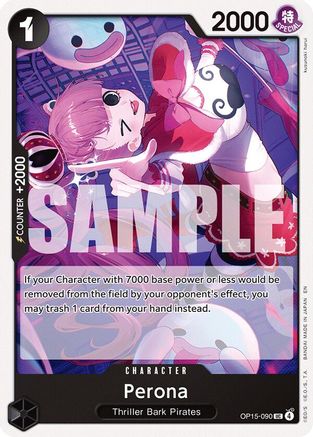 Adventure on Kamis Island  OP15-090 Perona (OP15-090)  - Uncommon