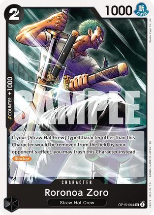 Adventure on Kamis Island  OP15-094 Roronoa Zoro (OP15-094) (OP15-094)  - Uncommon