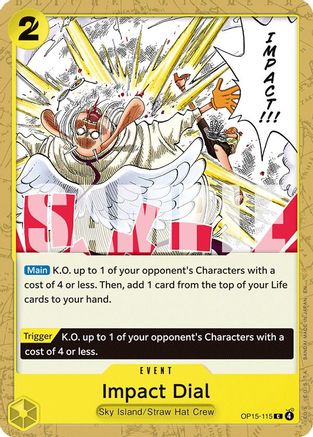 Adventure on Kamis Island  OP15-115 Impact Dial (OP15-115)  - Common