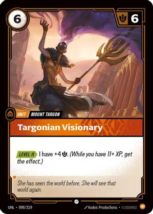 Unleashed (098/219): Targonian Visionary - Foil