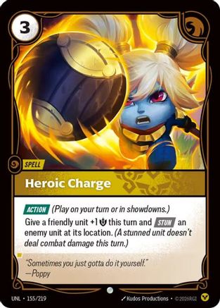 Unleashed (155/219): Heroic Charge -