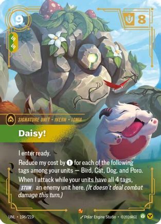 Unleashed (196/219): Daisy! - Foil