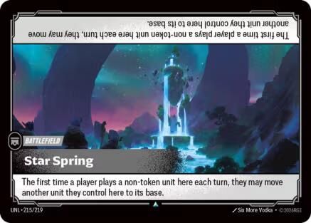 Unleashed (215/219): Star Spring - Foil