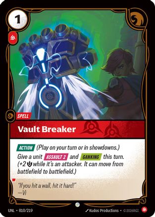 Unleashed (010/219): Vault Breaker -