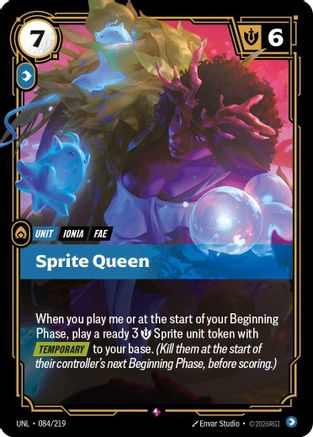 Unleashed (084/219): Sprite Queen - Foil