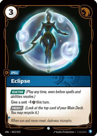 Unleashed (063/219): Eclipse -