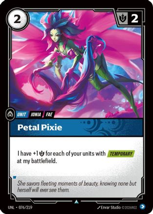 Unleashed (076/219): Petal Pixie -