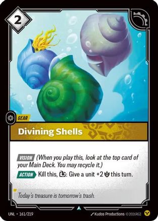 Unleashed (161/219): Divining Shells -