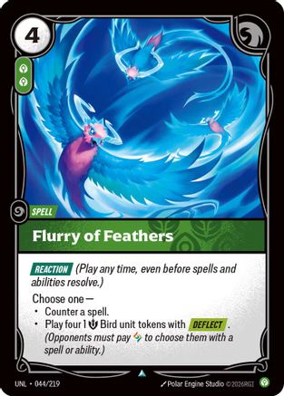 Unleashed (044/219): Flurry of Feathers -