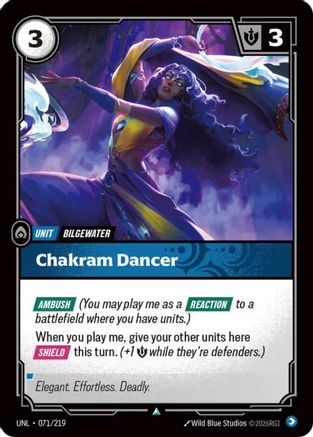 Unleashed (071/219): Chakram Dancer -