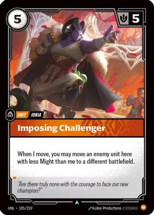 Unleashed (105/219): Imposing Challenger -